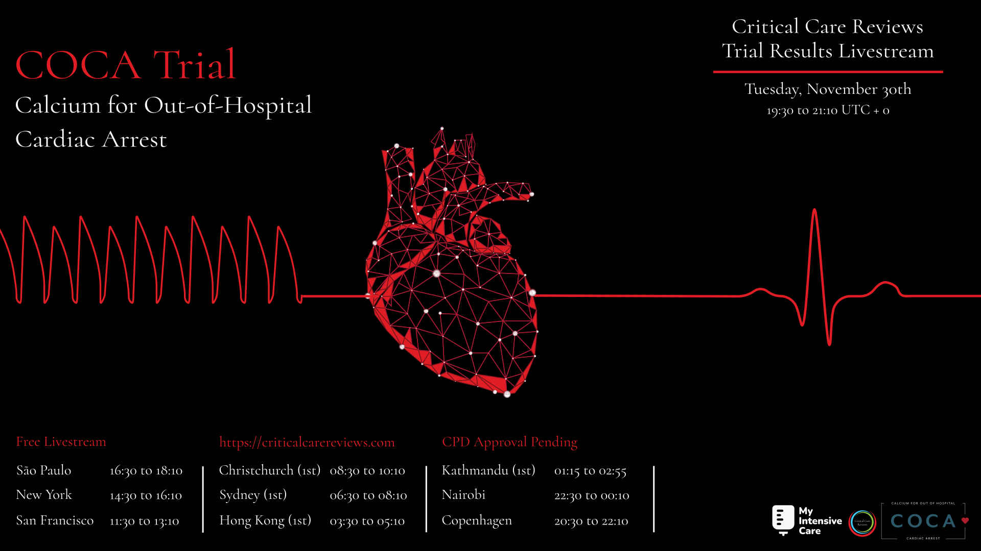 COCA Trial Result Livestream Flyer
