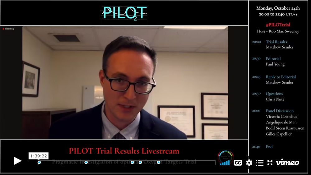 PILOT Trial Livestream